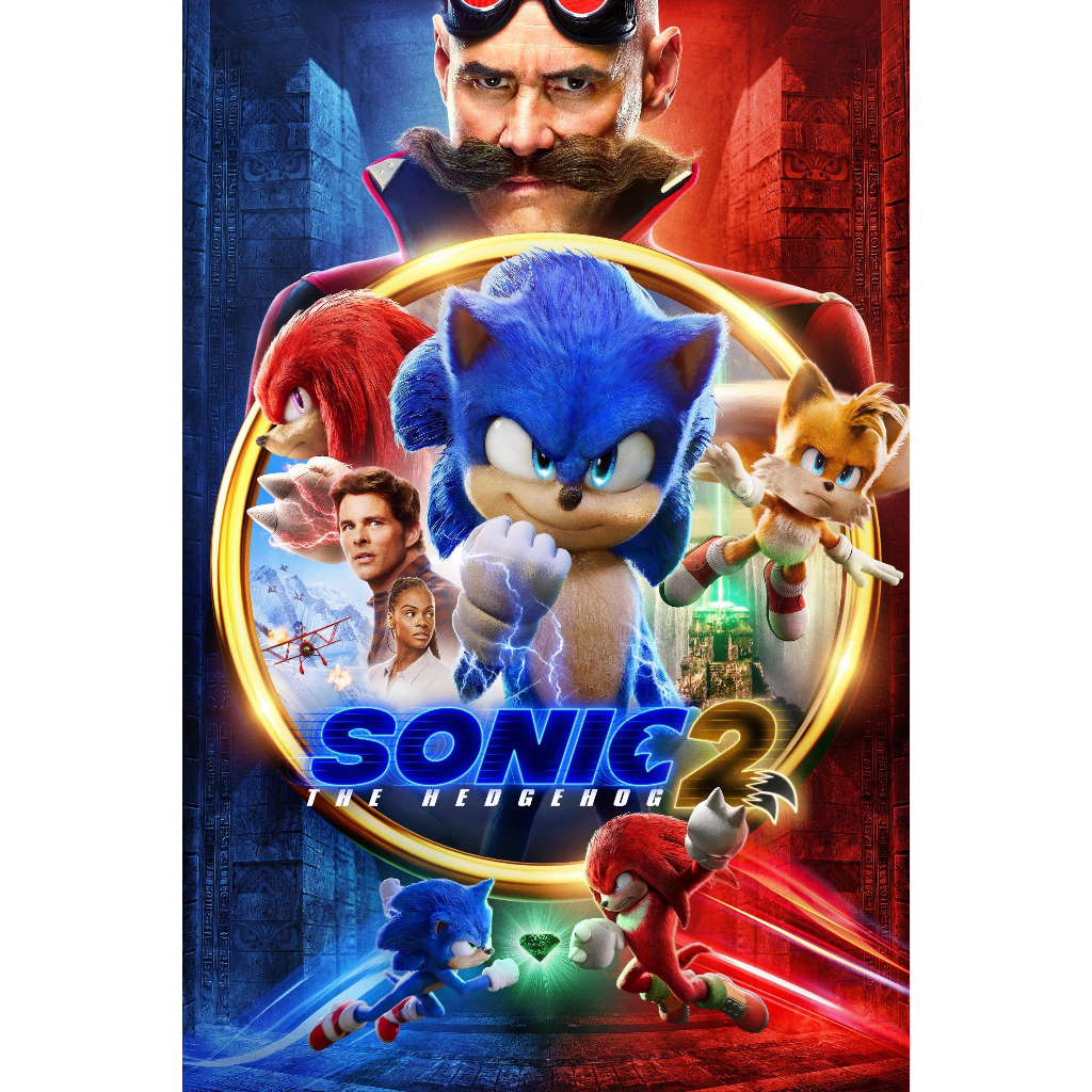 dvd kaset Sonic the Hedgehog 2 (2022)