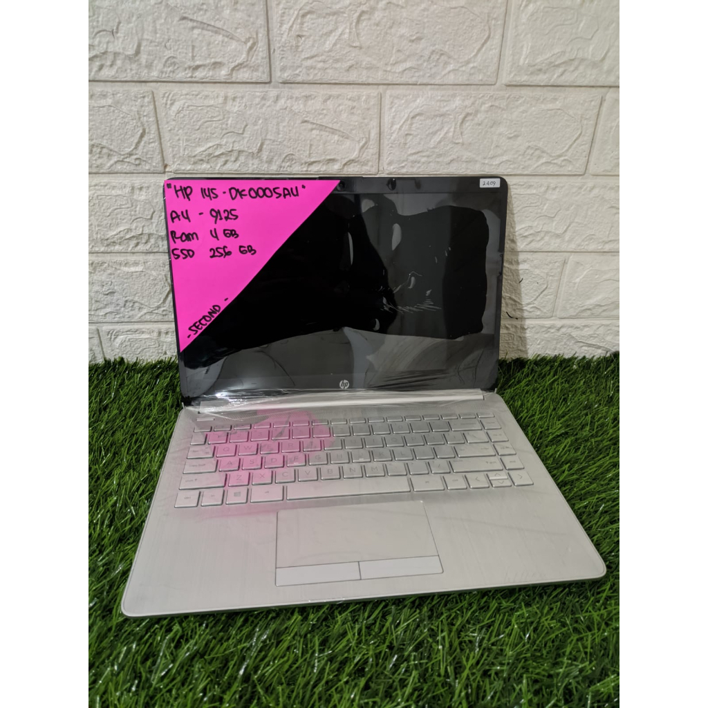 HP 14S-DK0005AU A4-9125 RAM 4 GB SSD 256 GB 14 INCH (2409)