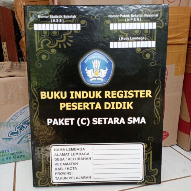 

GALERI/BUKU INDUK REGISTER SISWA SMA - BUKU INDUK PAKET C (SMA)