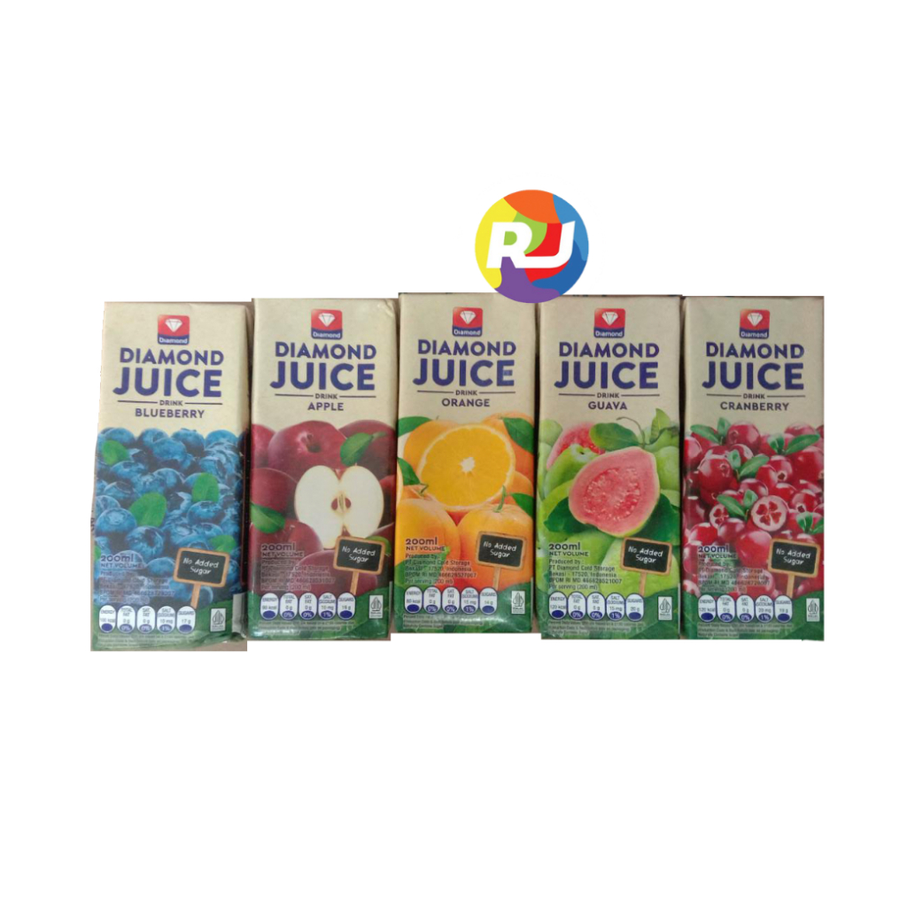 

Diamond Juice Drink Minuman Sari Buah 200ml - ALL VARIANT