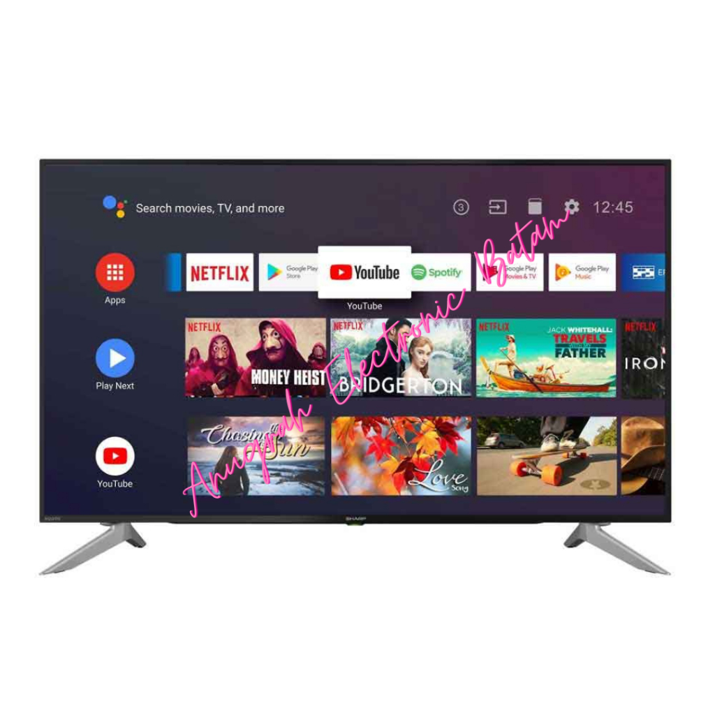 SHARP LED TV ANDROID 4K UHD 60 INCH 4T-C60DK1X BATAM