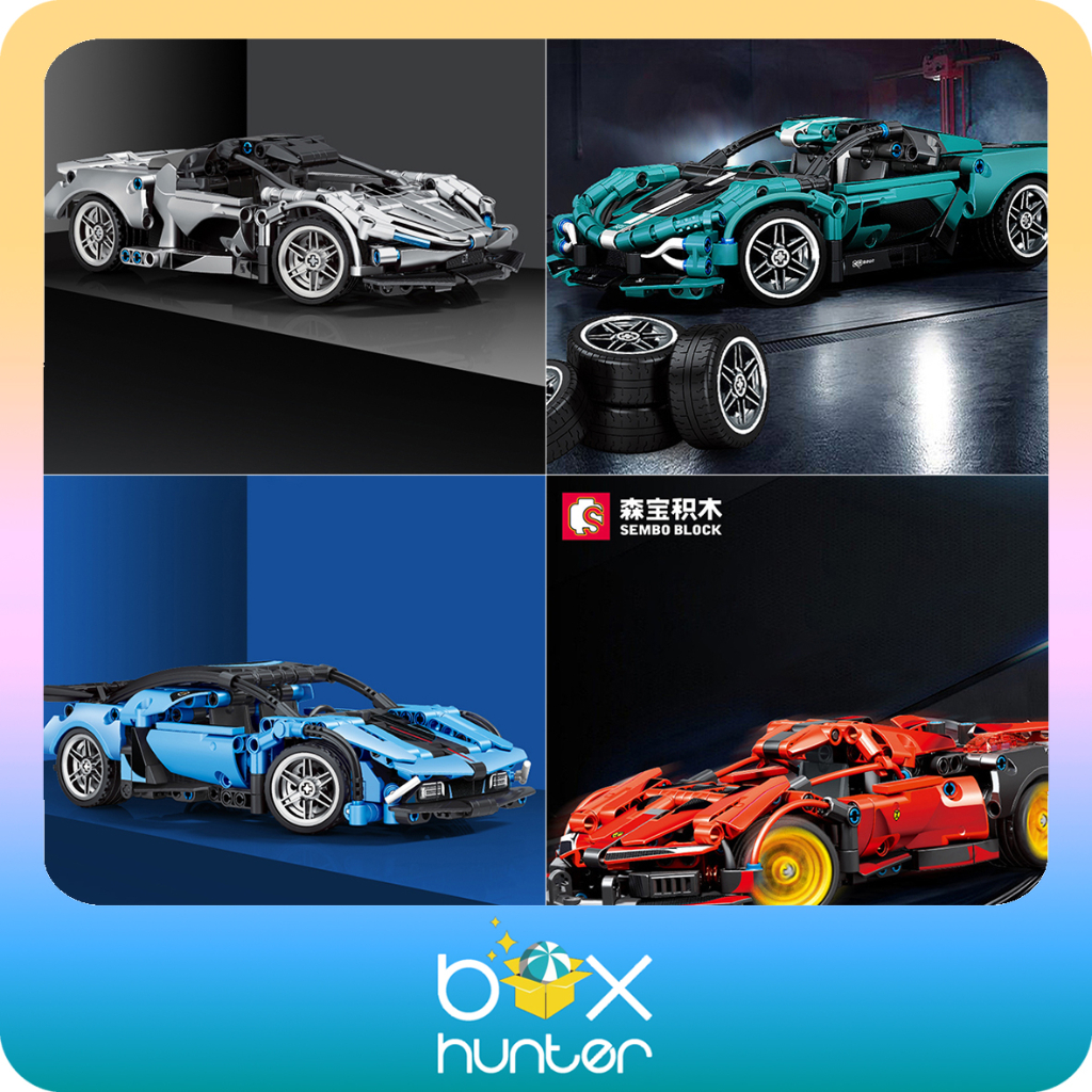 Brick Sembo Block Technic Car | Mainan Sembo Mobil Teknik