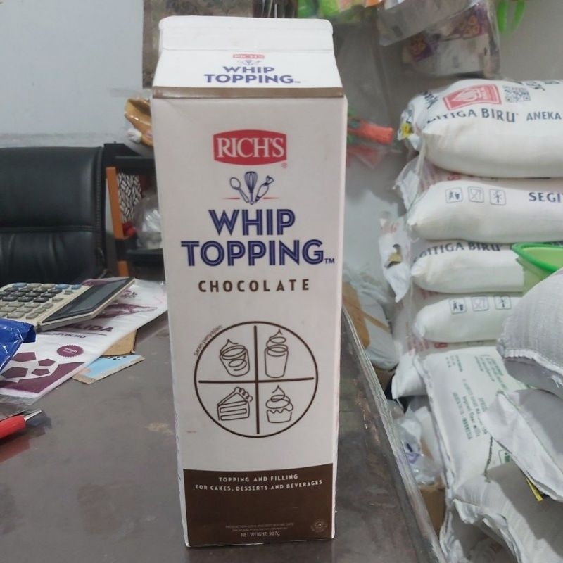 

Rich Topping kocok cokelat 907g