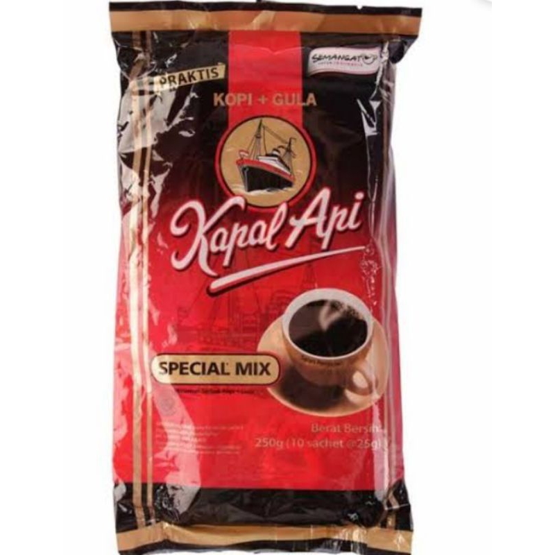 

kopi kapal api 10 sachet