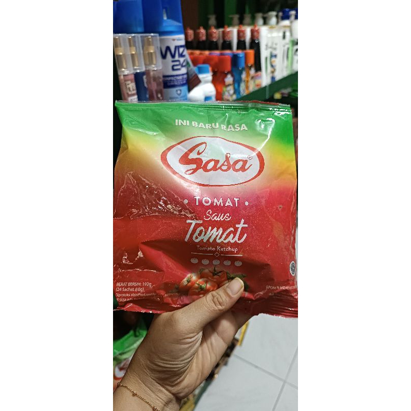

sasa saos saset tomat