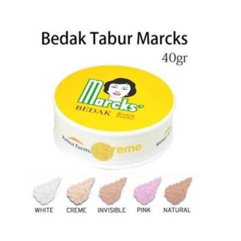 Marcks Bedak Tabur 40g
