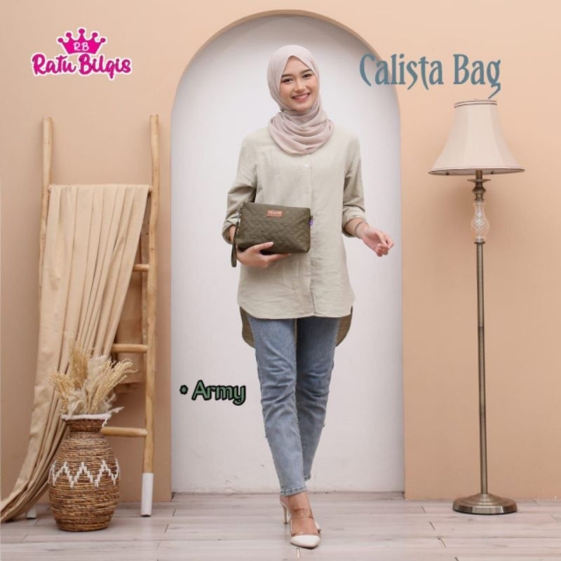 Calista bag by ratu Bilqis tas selempang wanita tas 2in1 tas murah