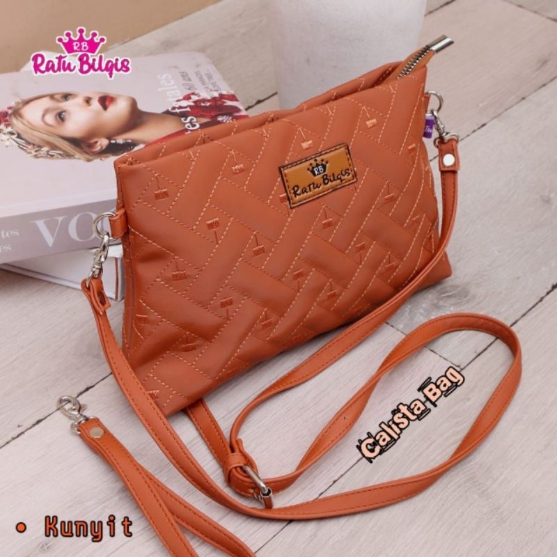 Calista bag by ratu Bilqis tas selempang wanita tas 2in1 tas murah