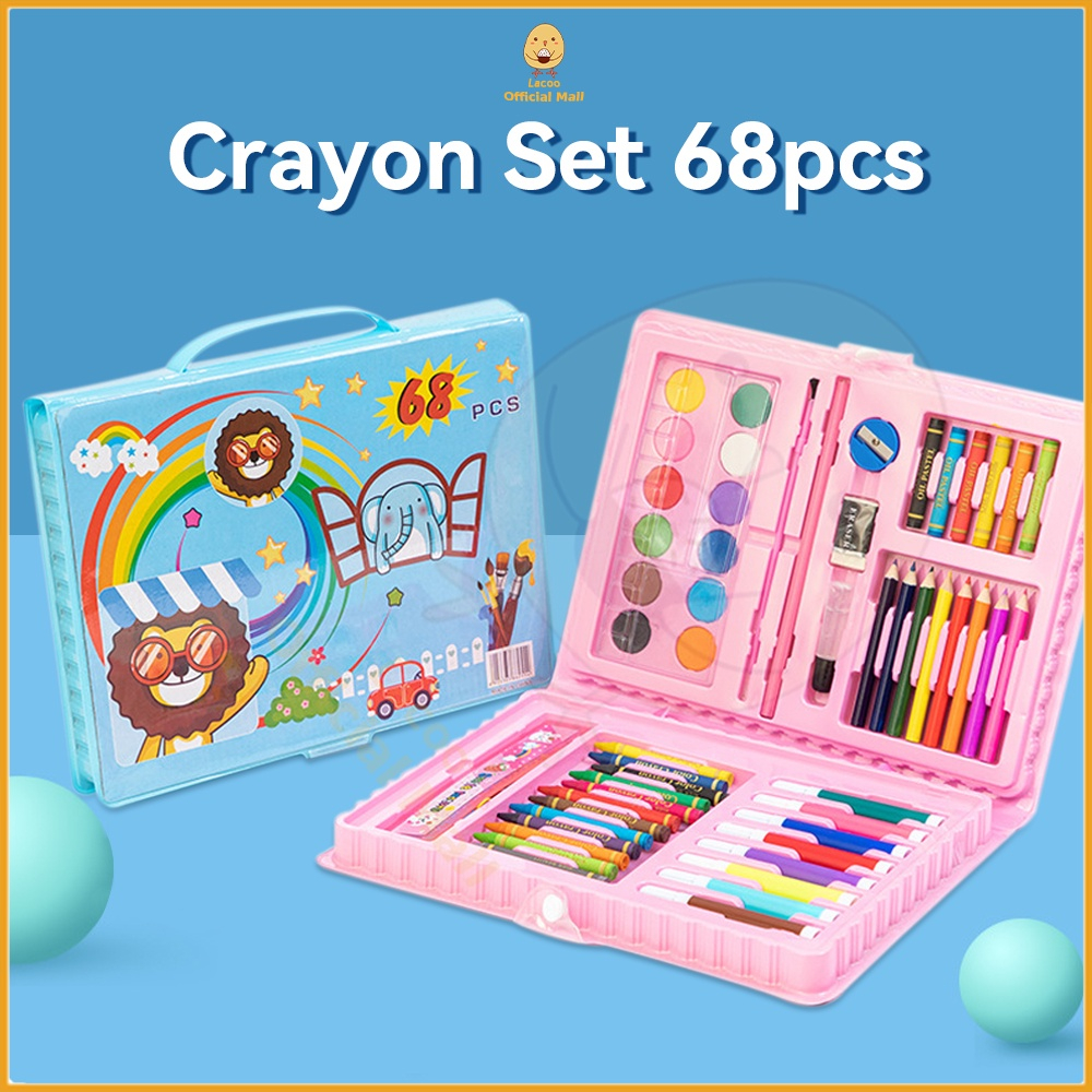 

CRAYON ART SET ISI 68 PCS