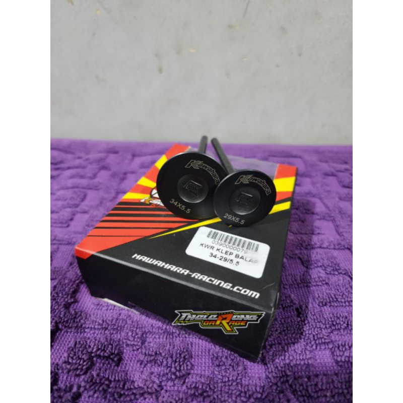 Klep Kawahara 34-29 Batang 5.5 Klep Tiger 34-29 Batang 5.5 Thelereng_Garage Shop