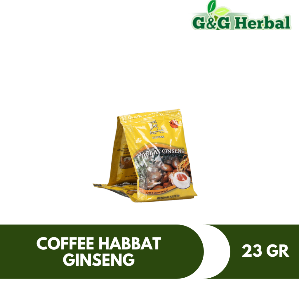 

Kopi Herbal - Habbat Ginseng Coffee 5 in 1 - Minuman Kesehatan