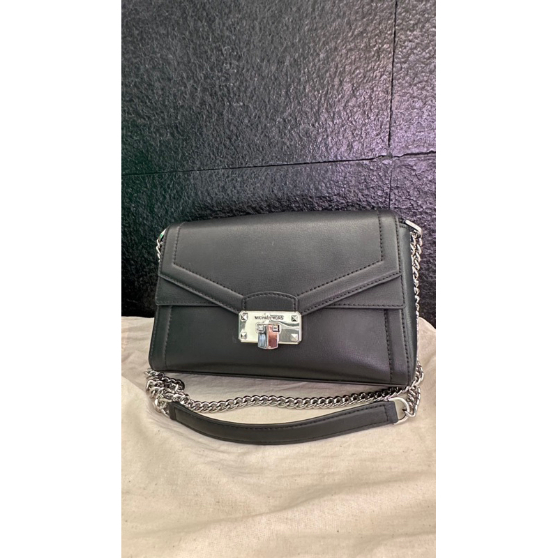 Original MK Kinsley Black (Bahan Kulit)