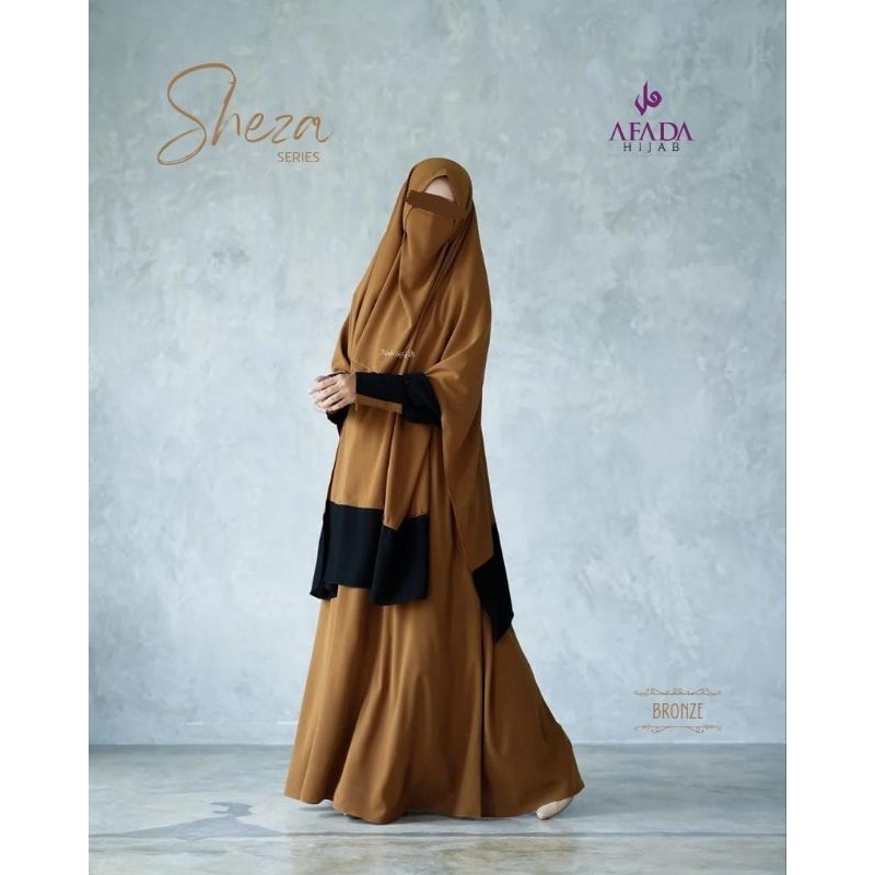 SHEZA SERIES BY AFADA HIJAB | GAMIS SET SYAR'I | DRESS SYAR'I