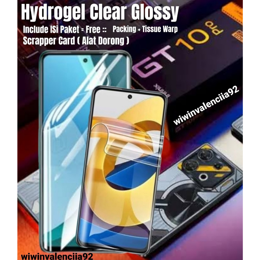 2024 HYDROGEL Bening Front/Back INFINIX GT 20PRO 10PRO Note 40 30 30PRO 12 2023, 12 VIP, 12 G96, 202