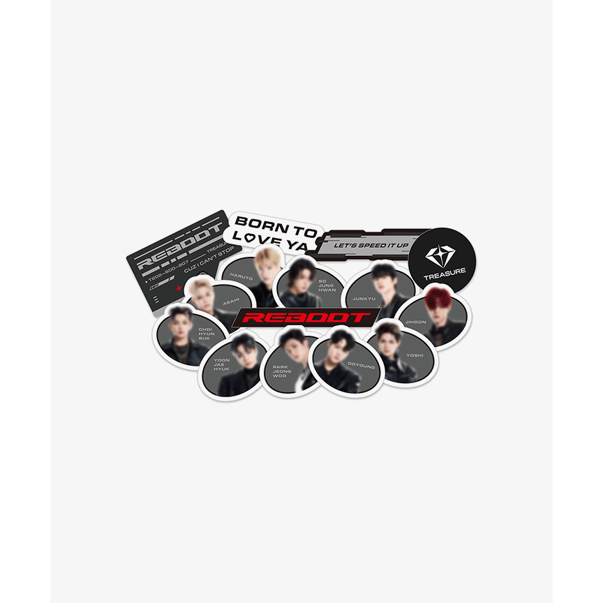 [DP PO] STICKER PACK - TREASURE REBOOT MD