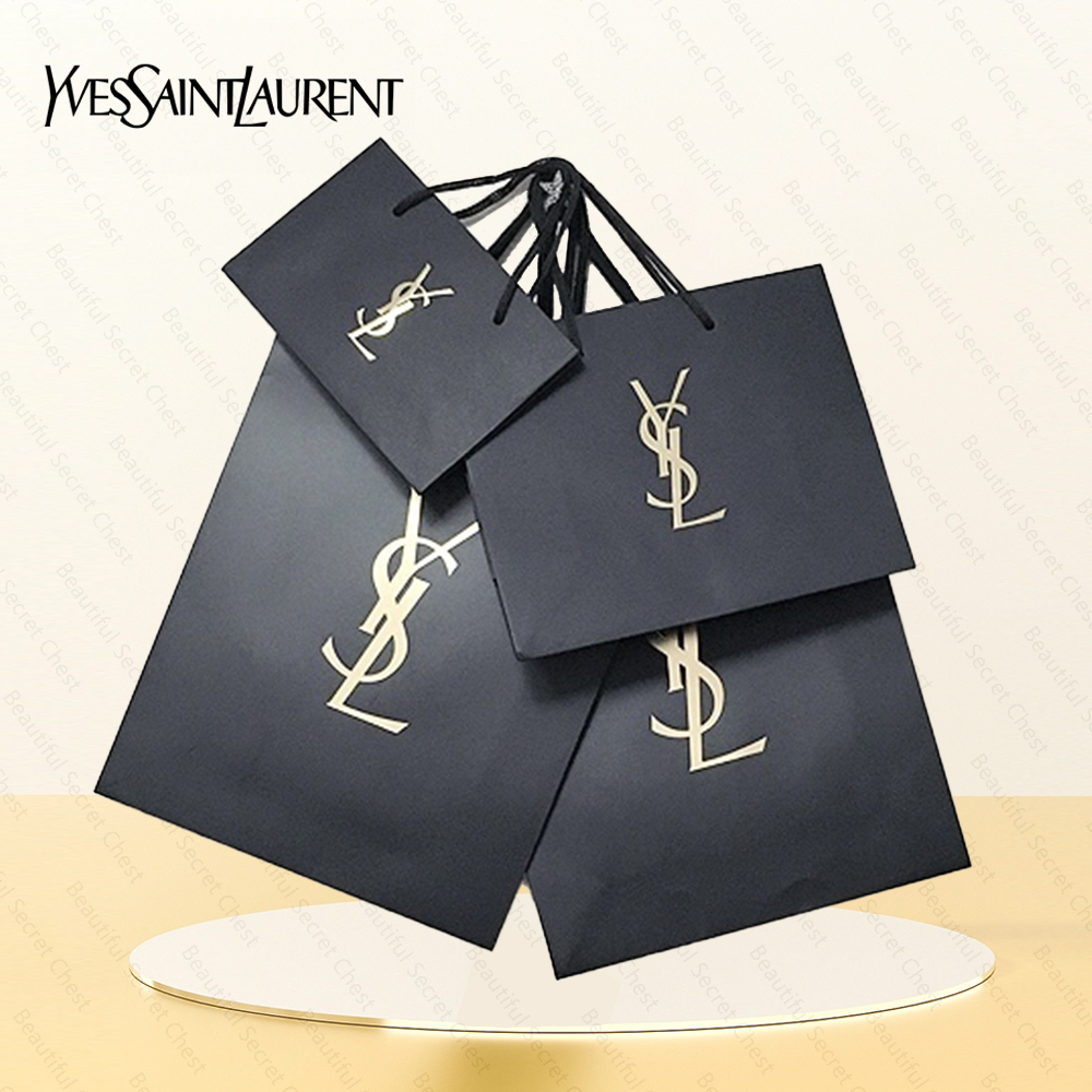 

YSL Branded Tas Kado Hadiah Paperbag Paper Bag 14*7*18