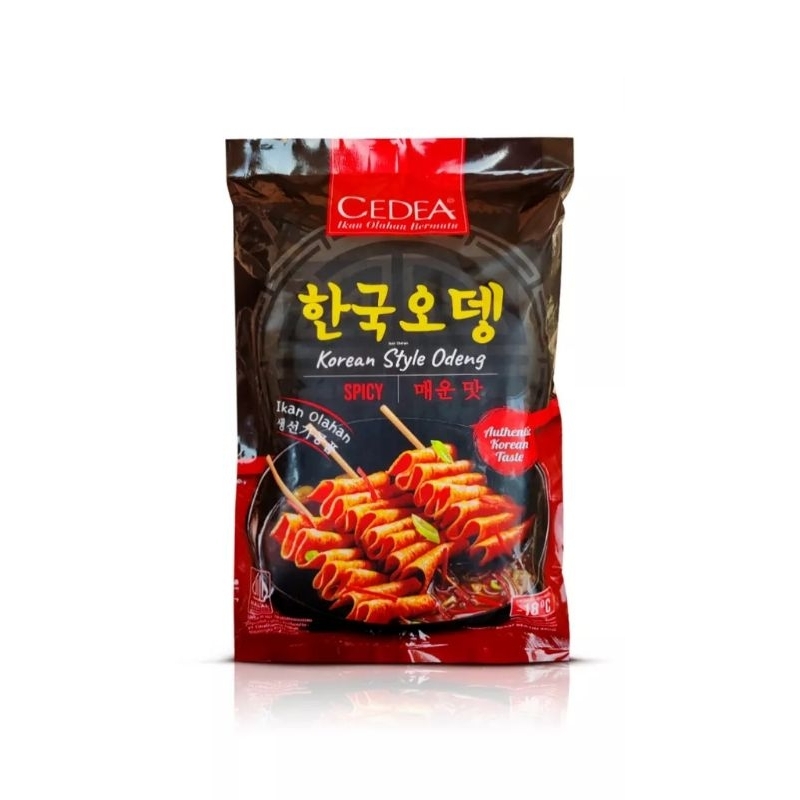 

Cedea Odeng Spicy 480g Olahan Ikan Korean Style Odeng Pedas