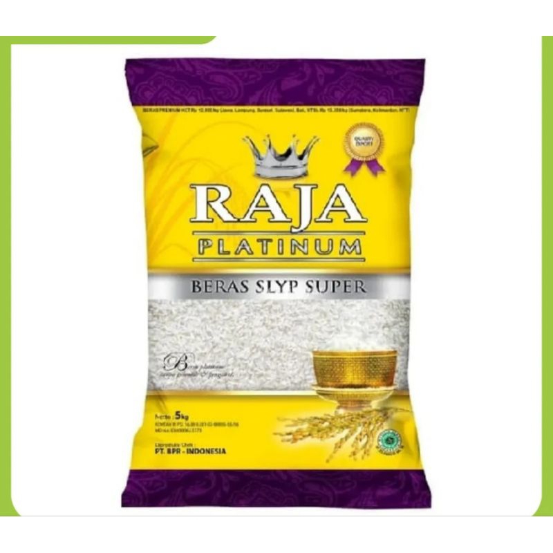 

Beras Raja Platinum 5kg ,Beras Maknyuss 5kg