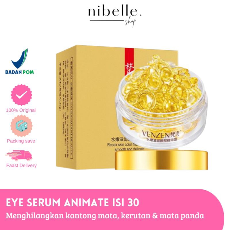 Veze Eye Serum / Serum moisturizing / Serum Mata panda & kantong mata hitam isi 30