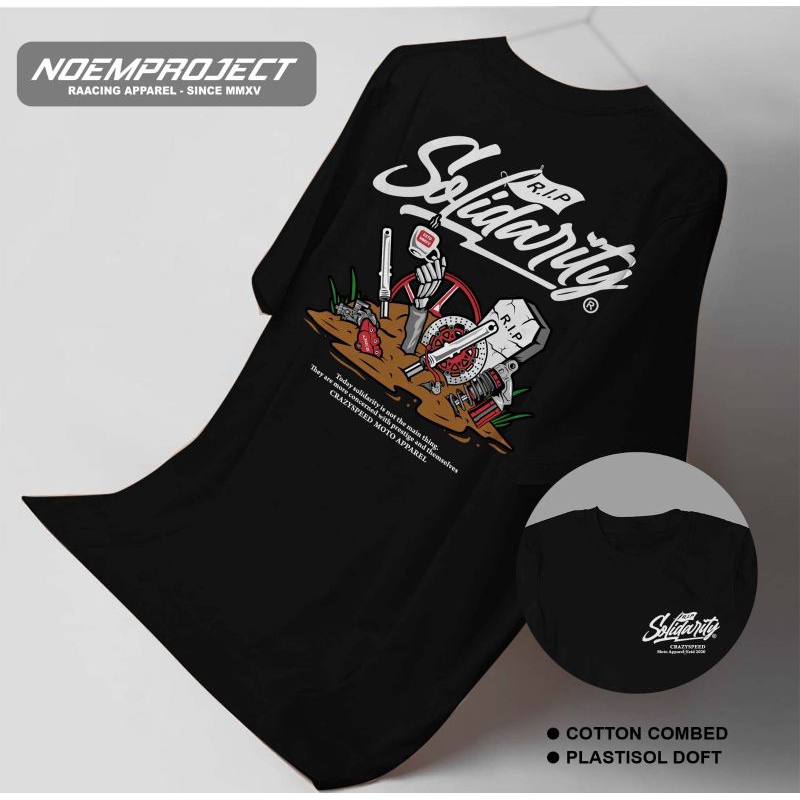 KAOS SOLIDARITY / T-SHIRT CB GL MEGAPRO TIGER HEREX