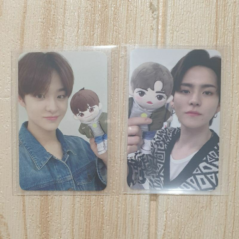 Photocard PLUSH DOLL Treasure Hyunsuk Jihoon Yoshi Junkyu Jaehyuk Asahi Doyoung Haruto Jeongwoo Jung