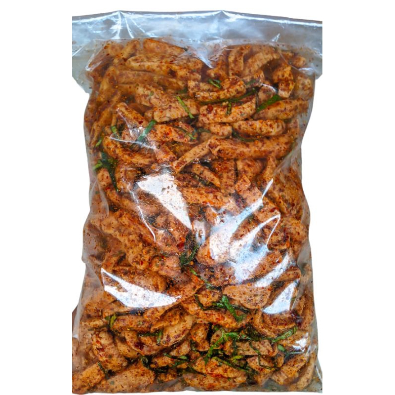 

BASRENG BASO GORENG DAUN JERUK 1KG/500GRAM BASRENG VIRAL / BASRENG PEDAS / BASRENG GURIH