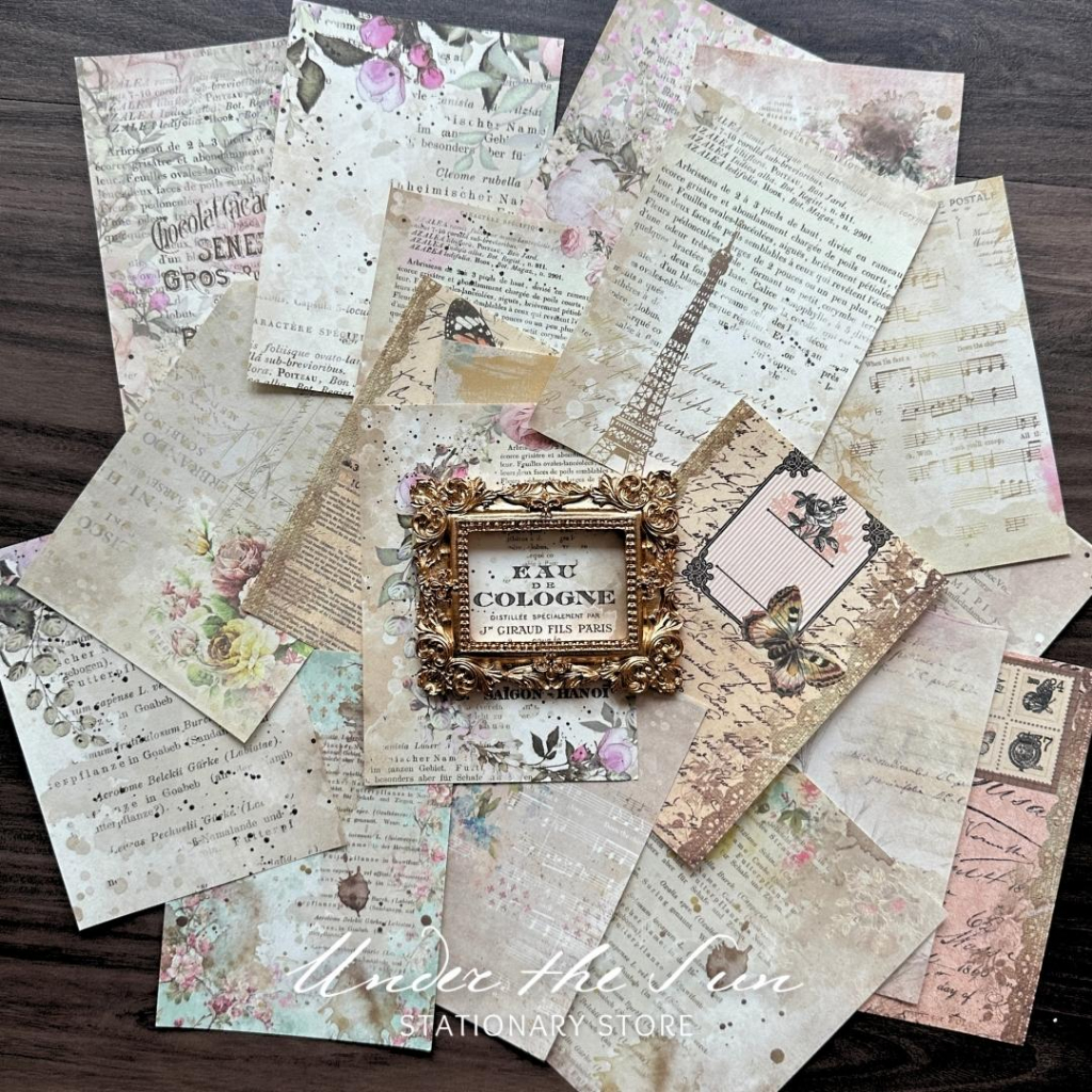 

Decorative Paper Simple Times Beauty 20 sheets for Journaling