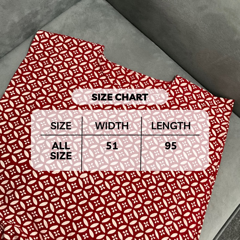 Long Vest Batik / Vest tunik batik