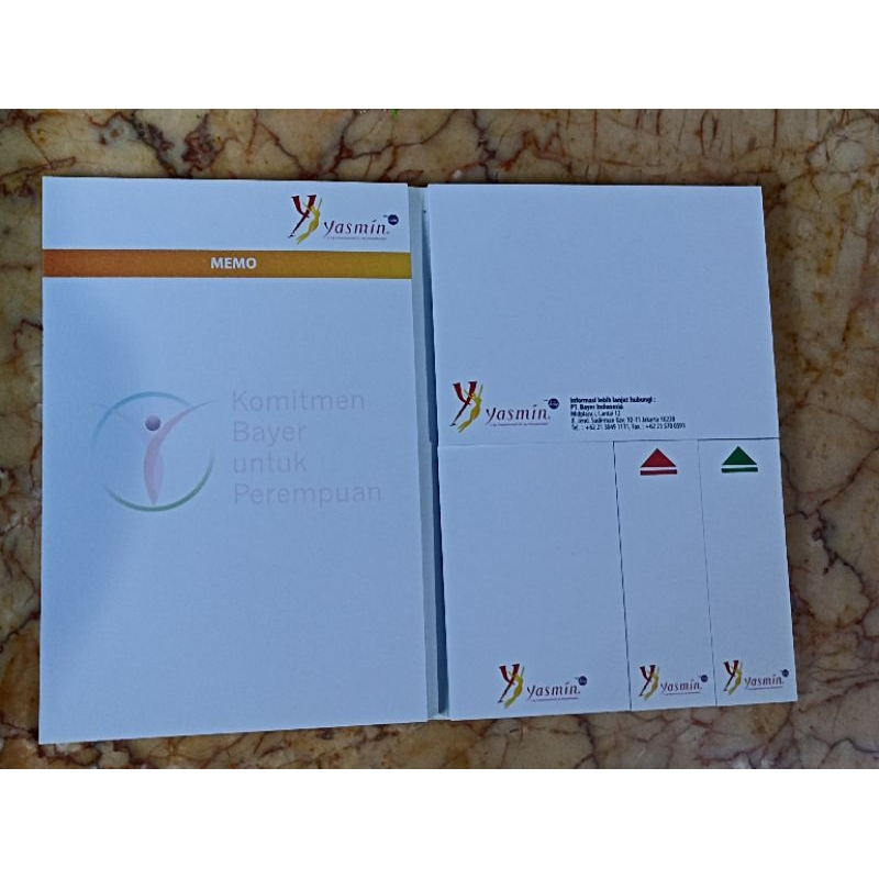 

Custom Sticky notes soft cover promo free design