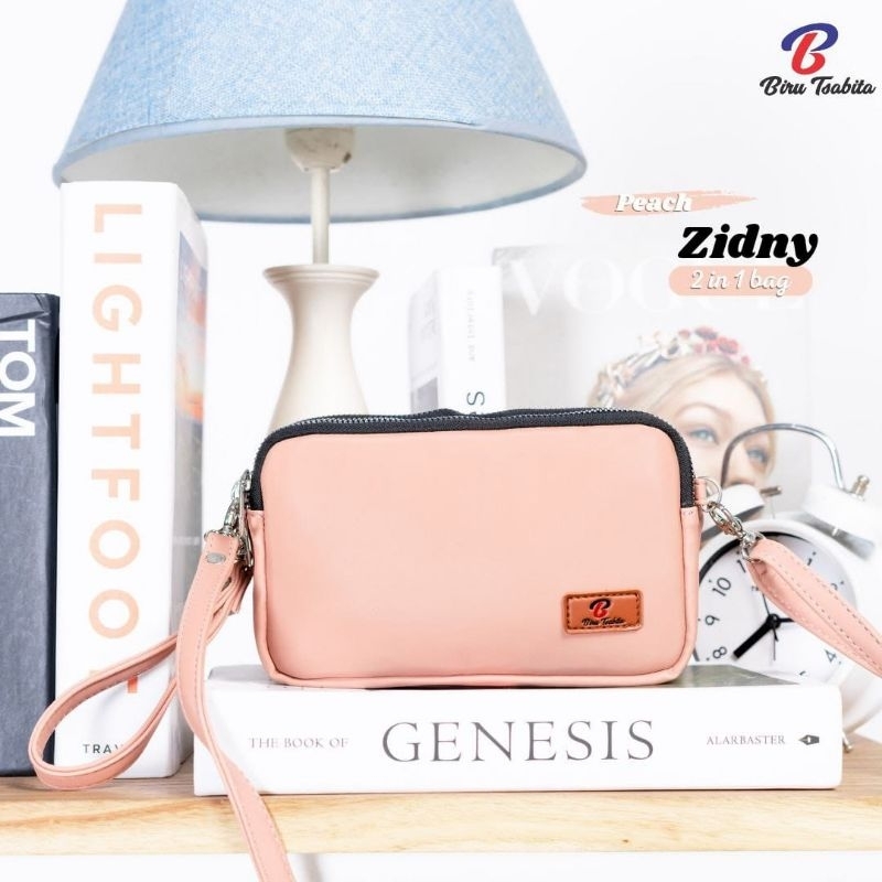 zidny bag by biru tsabita tas selempang wanita tas 2in1 slingbag