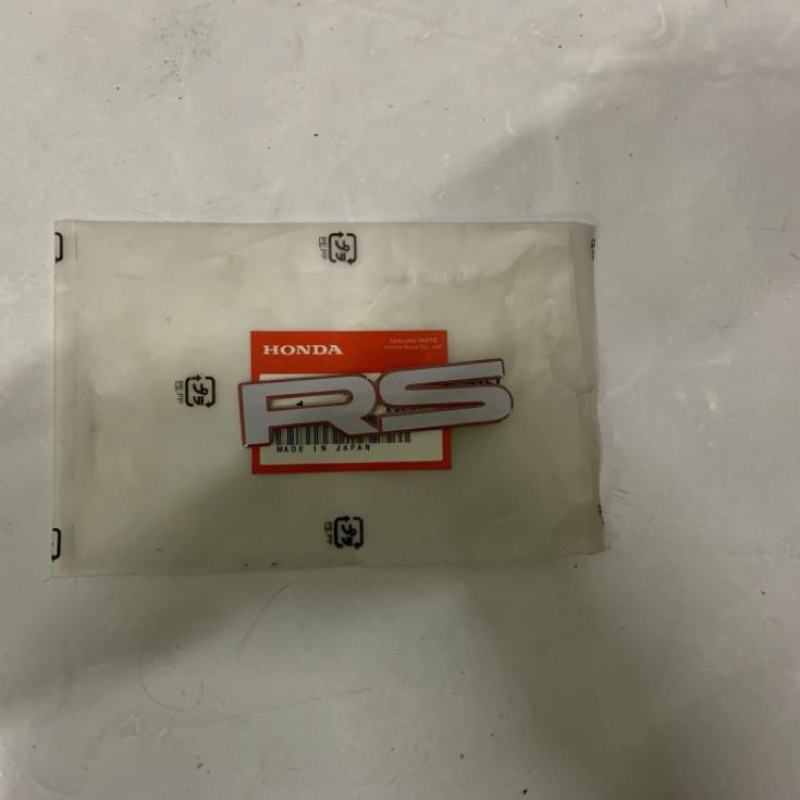 Emblem RS Civic ES 01-03 Ferio  Honda JDM
