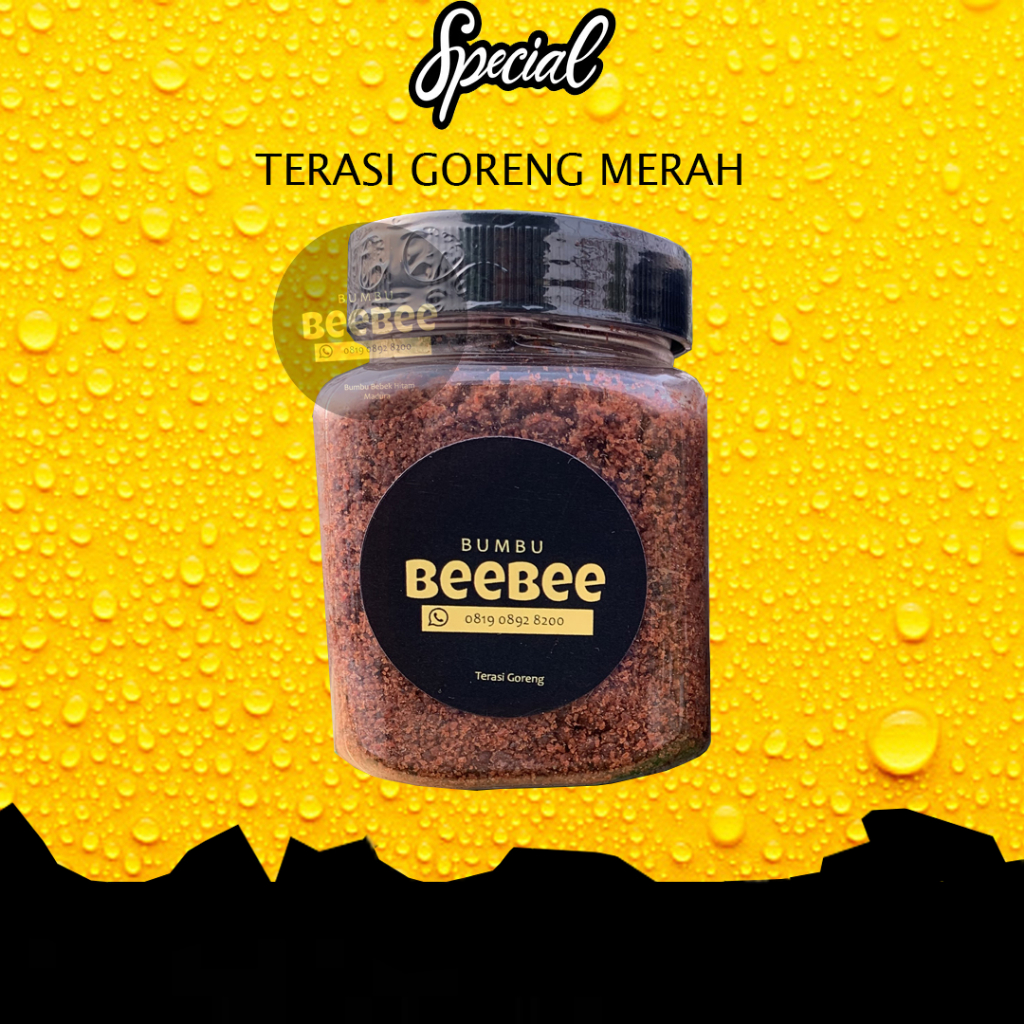 

Terasi Merah Goreng Siap Pakai