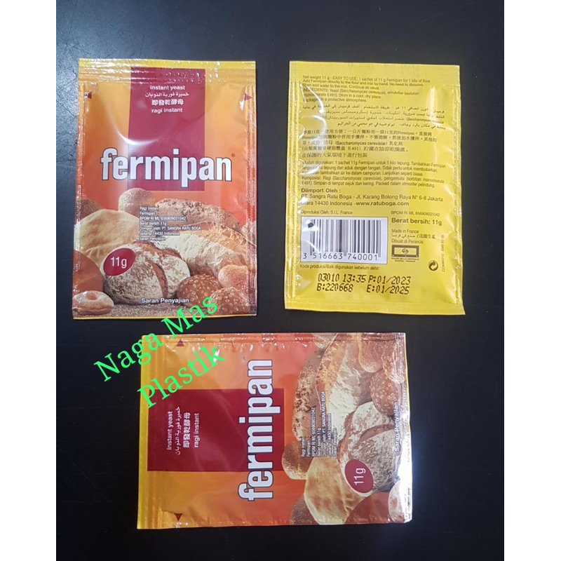 

Fermipan Ragi Instan sachet 11gr .