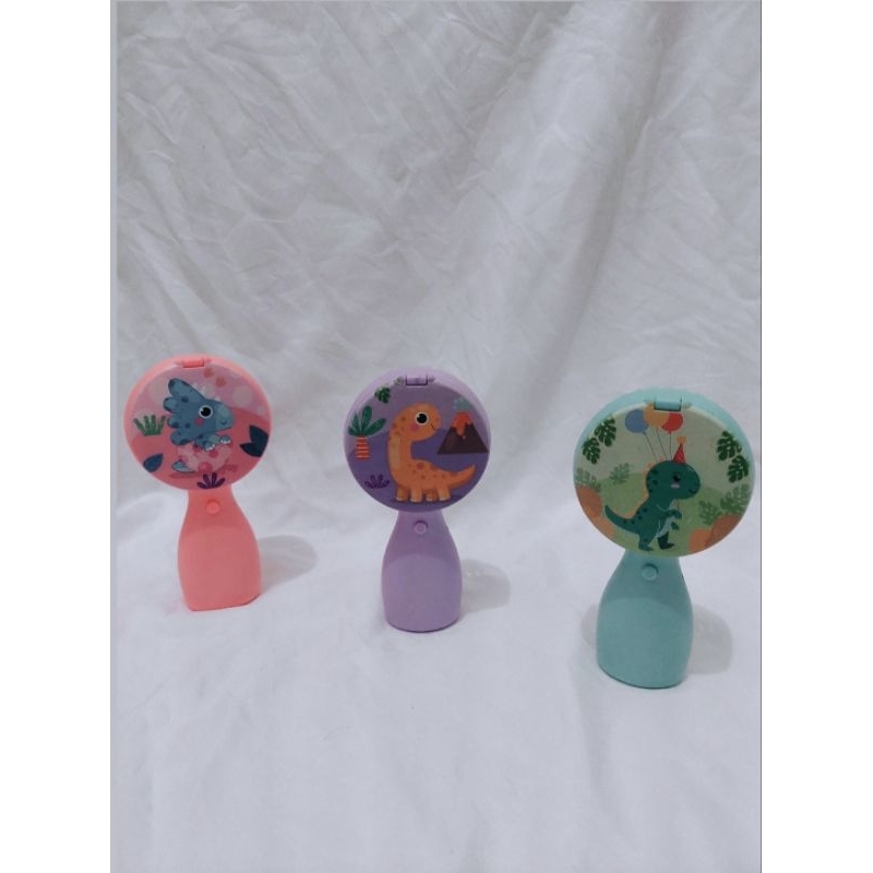 Kipas Angin Kaca/ Kipas Angin Dinosaurus/ Kipas Angin Mini Portabel / Mini Fan / Kipas Angin Mini Lu