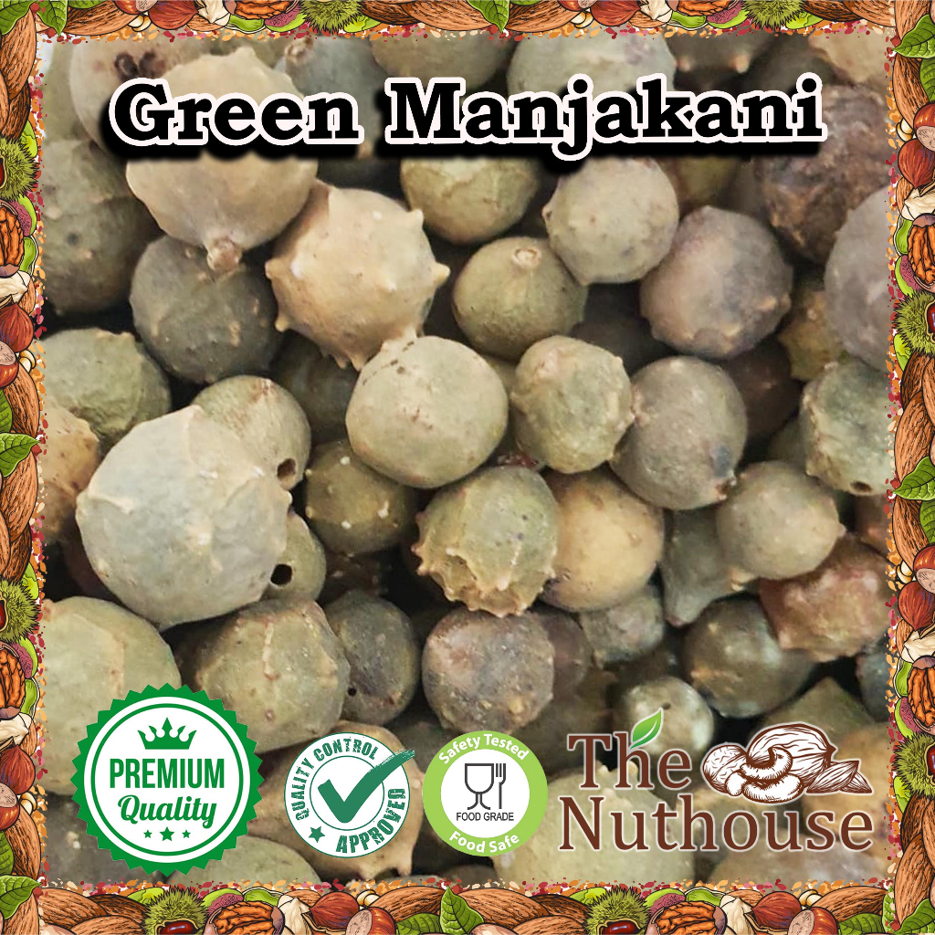 

500gr Green Manjakani / Majaan / Biji Majakani Hijau