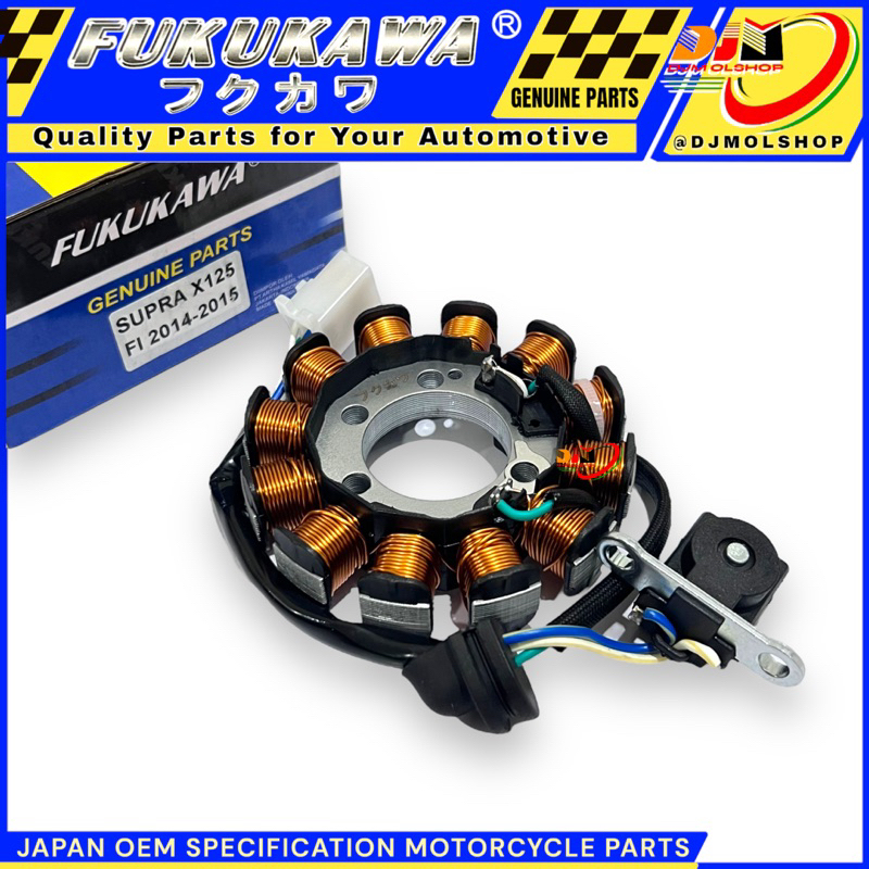 Spull Pengapian Spul Stator Supra X125 Fi 2014-2015 Original Fukukawa