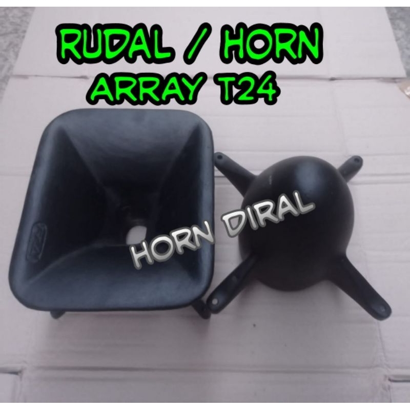 Horn phaseplug Rudal T24 Diral - Corong Tweeter driver Tweter speaker
