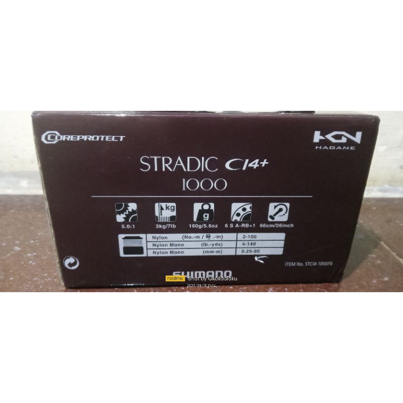 Second Reel Shimano Stradic ci4+