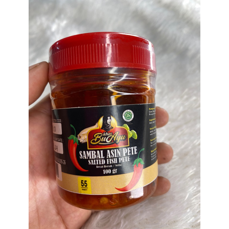 

SAMBAL ASIN PETE - khas bu ayu