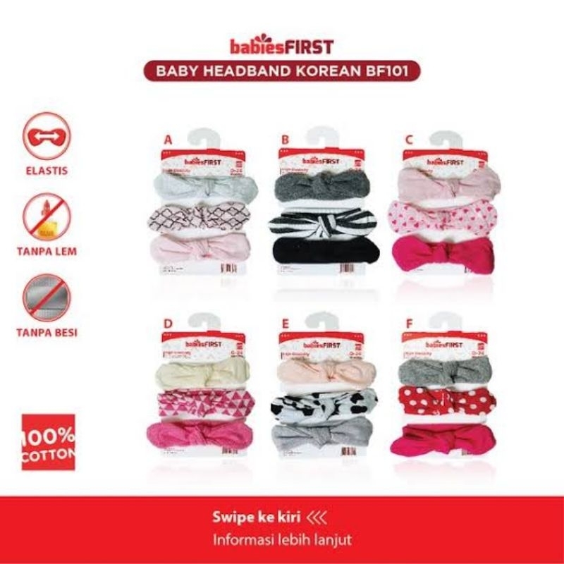 BABIESFIRST HEADBAND KOREA BF101