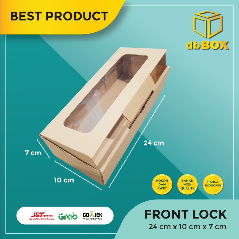 

(10Pcs) Kardus MIKA 24x10x7 cm kardus die cut, untuk kue hampers gift box MIKA MIKA