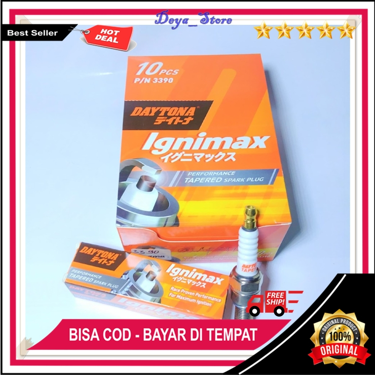 Busi Motor Daytona Original Busi Daytona ignimax Vario150 Nmax Aerox Mx135 Cb150R Cbr NMP Daytona 33