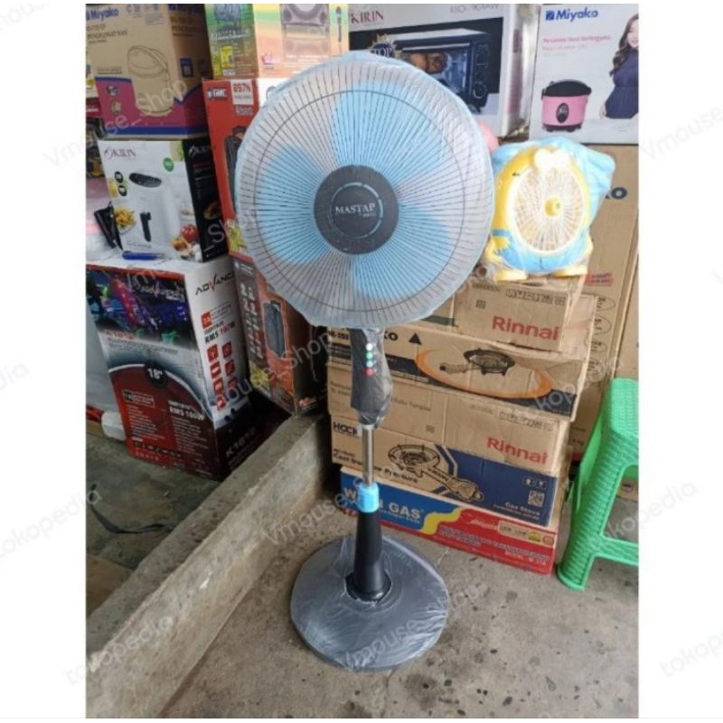 STANDFAN MASTAP BERDIRI 16 INCH - KIPAS BERDIRI MASTAP 16" - KIPAS ANGIN MASTAP BERDIRI 16 INCH - KI