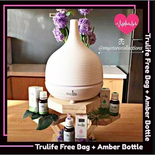 Trulife Ultrasonic Diffuser ( Free Bag, Amber Bottle, Essential Oil ) Aroma Teraphy