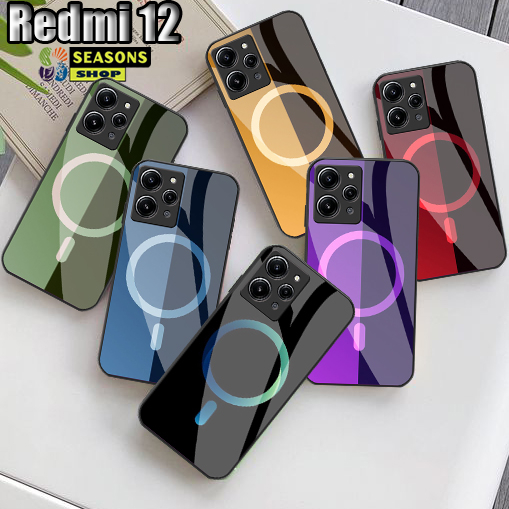 Softcase Redmi 12 - Softcase Redmi 12 Terbaru - Softcase Kaca Redmi 12 -Softcase Kaca Akrilic Redmi 