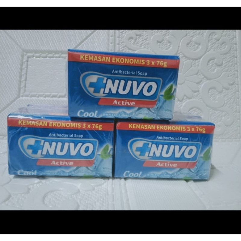 Nuvo sabun batang isi 3