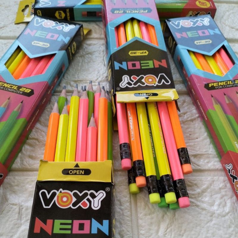 

VP 30-VOXY NEON PENCIL |PENSIL 2B |PENSIL MURAH