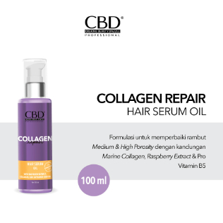 CBD COLLAGEN REPAIR HAIR SERUM OIL