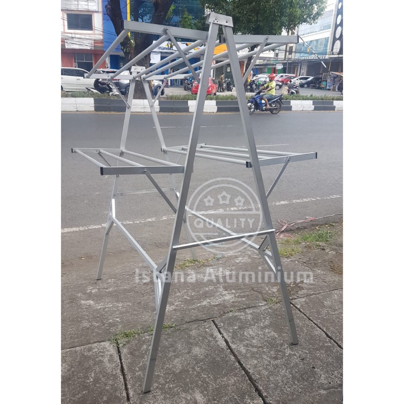 Jemuran Pakaian Aluminium Tebal