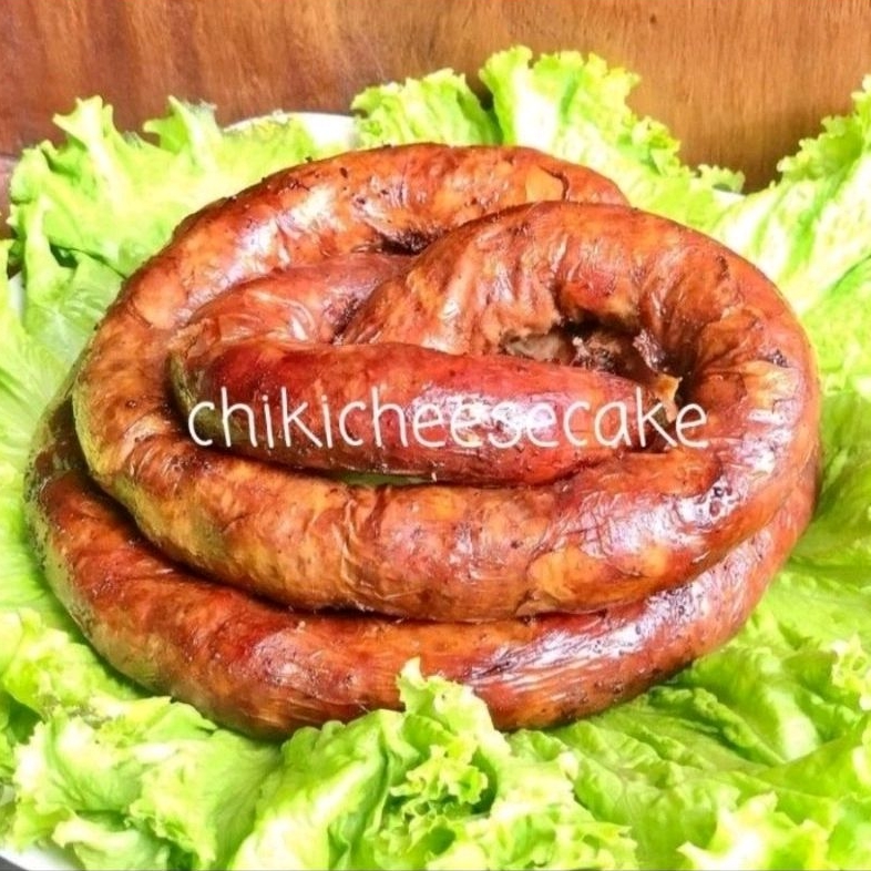 

URUTAN BABI KHAS BALI 1 KG / SOSIS BALI / BALINESE PORK SAUSAGE